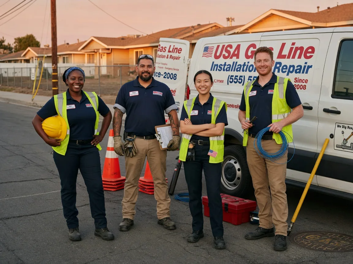 Gas Line Installation company in Brownville, ME